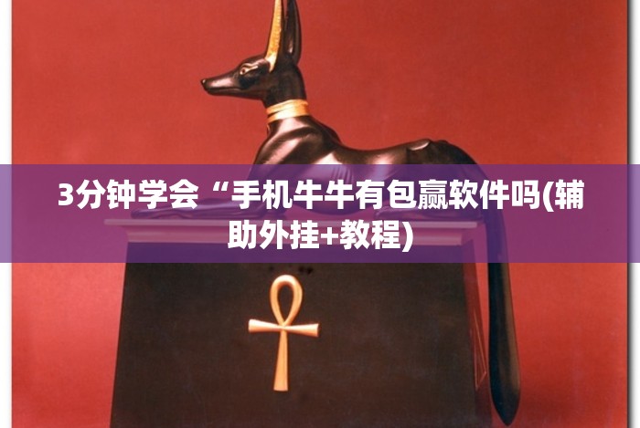 3分钟学会“手机牛牛有包赢软件吗(辅助外挂+教程)