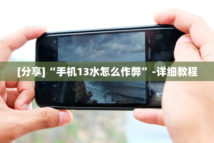 [分享]“手机13水怎么作弊”-详细教程