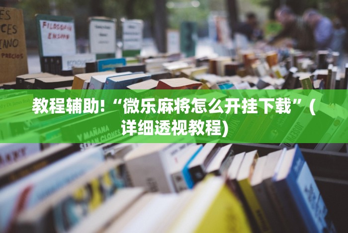 教程辅助!“微乐麻将怎么开挂下载”(详细透视教程) 教程辅助!“微乐麻将怎么开挂下载”(详细透视教程)