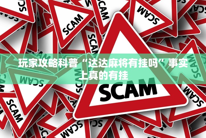 玩家攻略科普“达达麻将有挂吗”事实上真的有挂 玩家攻略科普“达达麻将有挂吗”事实上真的有挂