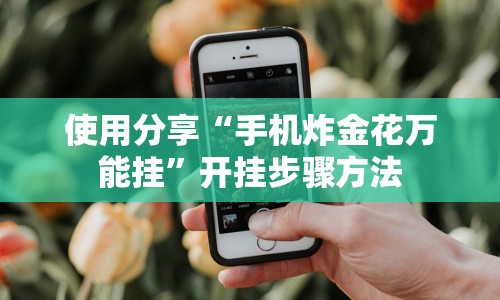 使用分享“手机炸金花万能挂”开挂步骤方法