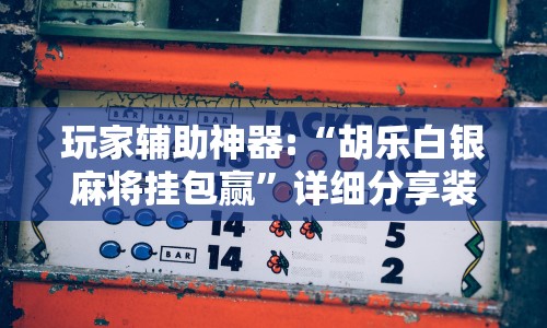 玩家辅助神器:“胡乐白银麻将挂包赢”详细分享装挂步骤教程