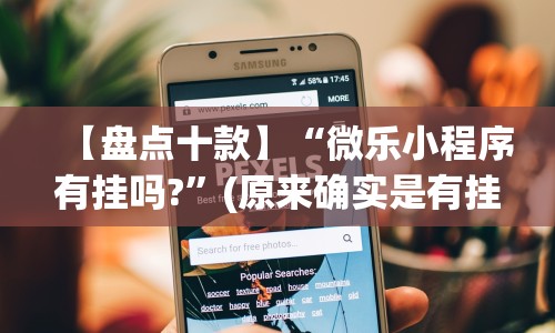 【盘点十款】“微乐小程序有挂吗?”(原来确实是有挂)