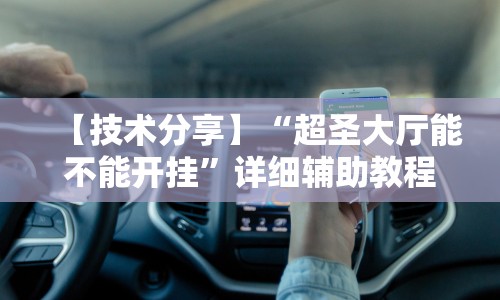 【技术分享】“超圣大厅能不能开挂”详细辅助教程分享