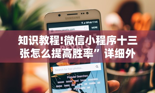 知识教程!微信小程序十三张怎么提高胜率”详细外挂安装步骤